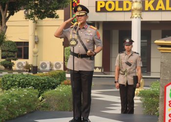 Polda Kalimantan Tengah (Kalteng) menggelar upacara dalam rangka memperingati Hari Juang Polri 2026 di Lapangan Barigas, Mapolda Kalteng, Kota Palangka Raya, Jumat (21/08/2026).