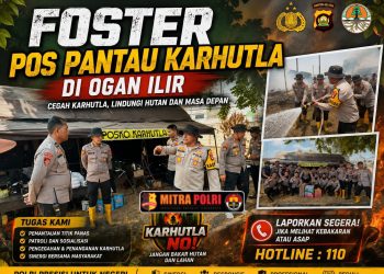 Kepolisian Daerah Sumatera Selatan melalui Kaopsda Aman Nusa II 2026 melakukan peninjauan langsung terhadap tiga pos pantau di wilayah Kabupaten Ogan Ilir, Sabtu (22/8/2026). Peninjauan tersebut dilakukan untuk memastikan kesiapan personel, sarana pendukung, serta efektivitas strategi pengamanan selama pelaksanaan Operasi Aman Nusa II 2026.