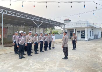 Polresta Palangka Raya melaksanakan pengamanan rangkaian Running On Independence Day Vol. I 2026 yang digelar Hotel Luwansa Palangka Raya dengan melibatkan personel pengamanan terbuka dan tertutup.