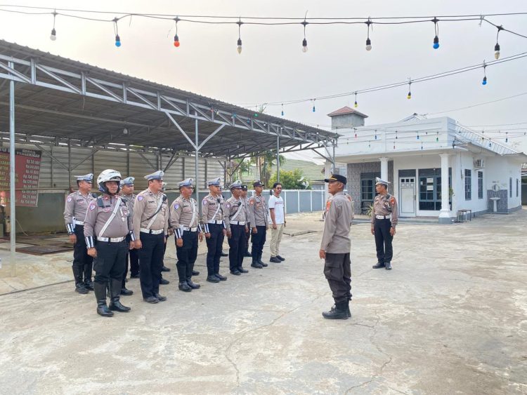 Polresta Palangka Raya melaksanakan pengamanan rangkaian Running On Independence Day Vol. I 2026 yang digelar Hotel Luwansa Palangka Raya dengan melibatkan personel pengamanan terbuka dan tertutup.