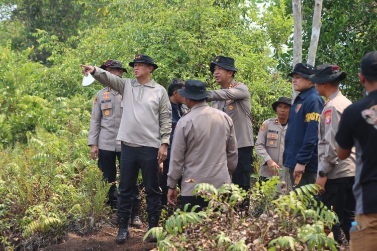 Kapolda Kalteng meninjau langsung lokasi pada Selasa (25/8/2026) bahwa sebagian besar titik api di wilayah tersebut sudah berhasil diatasi dalam beberapa hari terakhir. Namun masih ada beberapa titik api yang memerlukan penanganan serius.