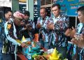 PENGURUS, kader dan simpatisan DPD IPK Kabupaten Simalungun merayakan HUT ke-57 (28 Agustus 1967 - 28 Agustus 2026) Ikatan Pemuda Karya (IPK) di sekretariat Jalan Sangnauwaluh, Kota Pematangsiantar, Jumat (28/8/2026).