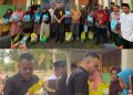 Ketua DPP Elang 3 Hambalang Riau sekaligus Direktur Utama PT Green Palma Riau Jaya, Pebriyan Winaldi, menggelar kegiatan sosial berupa pembagian 100 paket sembako dan 100 karung beras kepada masyarakat Desa Pangkalan Baru Barat Dusun 3 Jaya Baru , Kecamatan Siak Hulu, Jum'at (31/7/26) sekitar pukul 16.00 WIB.