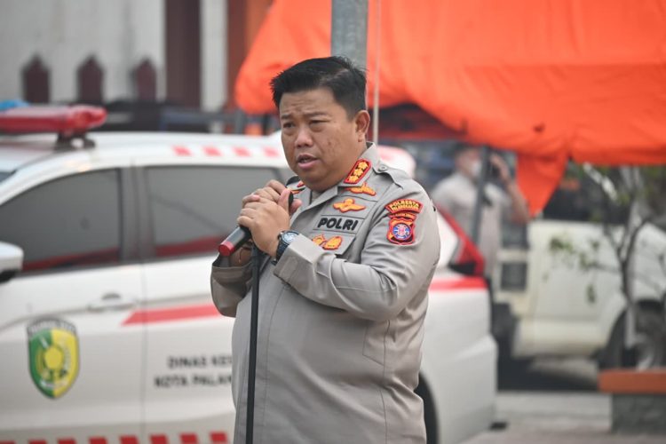 Kapolresta Palangka Raya Kombes Pol Dedy Supriadi, S.I.K., M.H.,