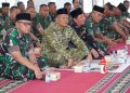 keluarga besar Korem 071/Wijayakusuma menggelar Maulid Nabi Muhammad SAW dan doa bersama lintas agama, Selasa (1/9/2026).