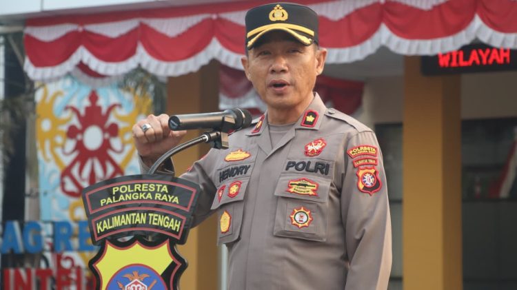 Kepala Bagian Operasional (Kabagops) Polresta Palangka Raya, Polda Kalteng, Kompol Henry, S.E