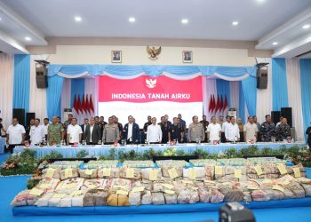 Pengungkapan tersebut disampaikan dalam konferensi pers di Gedung Lancang Kuning Polda Kepri, Batam, Selasa (1/9/2026).