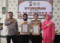 Kapolresta Palangka Raya Kombes Pol Dedy Supriadi, S.I.K., M.H. memimpin peringatan Hari Polwan RI Ke-78 yang dilaksanakan di ruang lobi Mapolresta Palangka Raya, Jalan Tjilik Riwut, Kelurahan Bukit Tunggal, Kecamatan Jekan Raya.