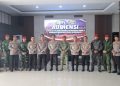 Kapolda Kalteng Irjen Pol Iwan Kurniawan menerima audiensi dari jajaran Kopassus Grup 4/Sandi Yudha di Lobby Mapolda Kalteng, Kamis (3/9/2026).