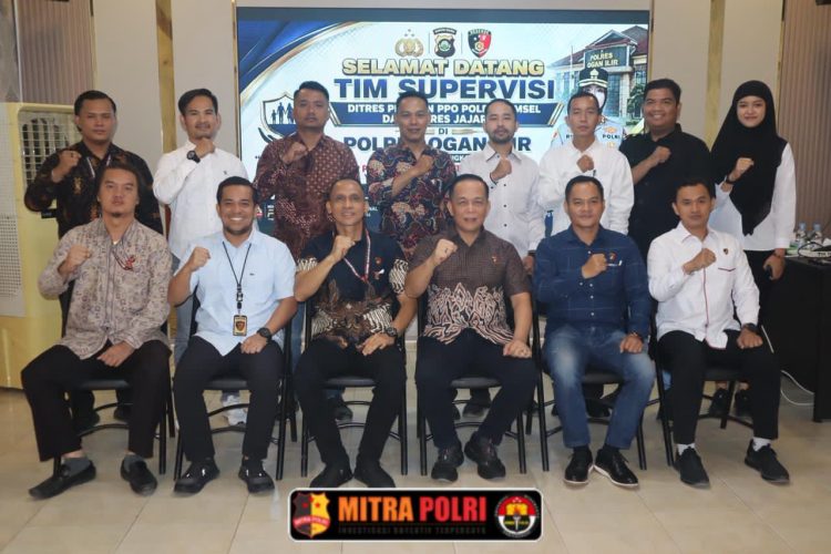 Kegiatan supervisi dilaksanakan pada Jumat (4/9/2026), mulai pukul 09.00 WIB hingga 14.00 WIB, bertempat di Aula Polres Ogan Ilir.