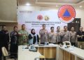 Wakapolda Kalimantan Tengah Brigjen pol Drs. Yosi Muhamartha bersama Karo Sdm, Karo Rena, dan Kabid Tik Polda Kalteng melaksanakan peninjauan penanganan Karhutla di wilayah hukum Polres Kotawaringin Timur, bertempat di Kantor BPBD Kab. Kotim. Pada Hari Jum'at (04/09/2026) Siang. 