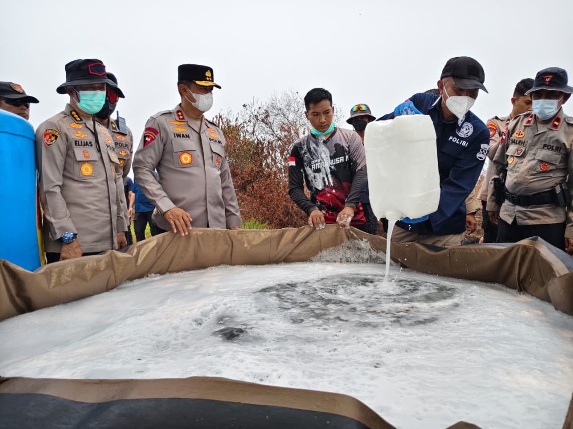Polda Kalimantan Tengah juga gencar melakukan penegakan hukum terhadap pelaku Kebakaran Hutan dan Lahan (Karhutla) di wilayahnya.