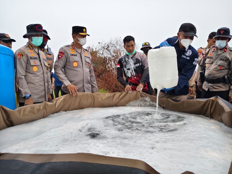 Polda Kalimantan Tengah juga gencar melakukan penegakan hukum terhadap pelaku Kebakaran Hutan dan Lahan (Karhutla) di wilayahnya.
