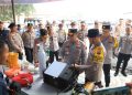 Wakapolri Komjen Pol. Prof. Dr. Dedi Prasetyo meninjau langsung Posko Induk Penanganan Karhutla Polda Kalimantan Tengah, Palangka Raya, Jumat (11/9/2026).