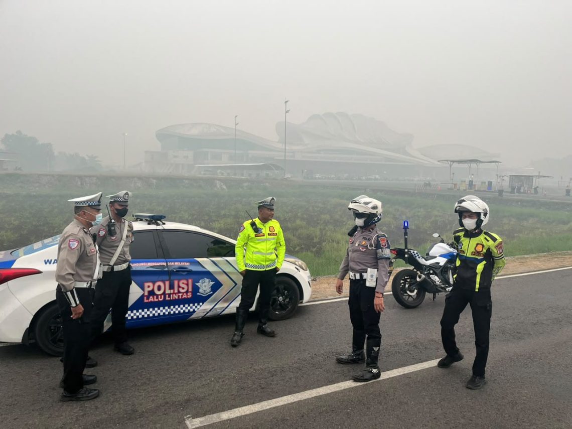 kegiatan patroli yang kali ini dilaksanakan oleh para personel Satlantas pada sejumlah kawasan di wilayah dalam Kota Palangka Raya, Kalimantan Tengah, Minggu (13/9/2026) mulai pukul 16.00 WIB.