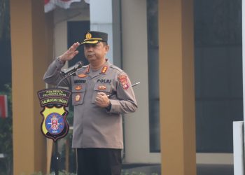 Kapolresta Palangka Raya Kombes Pol Andiyatna, S.I.K., M.H.