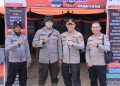 Kapolres Seruyan AKBP Beddy Suwendi, S.H., S.I.K. didampingi Kapolsek Seruyan Hilir mengunjungi Posko Siaga Karhutla dan Kekeringan Kabupaten Seruyan, Selasa (15/9/2026) sekitar pukul 16.50 WIB