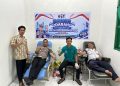 Satuan Lalu Lintas (Satlantas) Polres Seruyan menggelar kegiatan donor darah di Unit Transfusi Darah Rumah Sakit (UTDRS) RSUD Kuala Pembuang, Kabupaten Seruyan, Kamis (17/9/2026).
