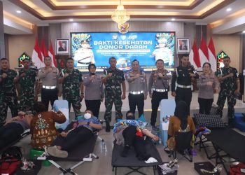 Ditlantas Polda Kalteng menggelar kegiatan donor darah di Aula Arya Dharma Polda Kalteng, Kamis(17/9/2026).