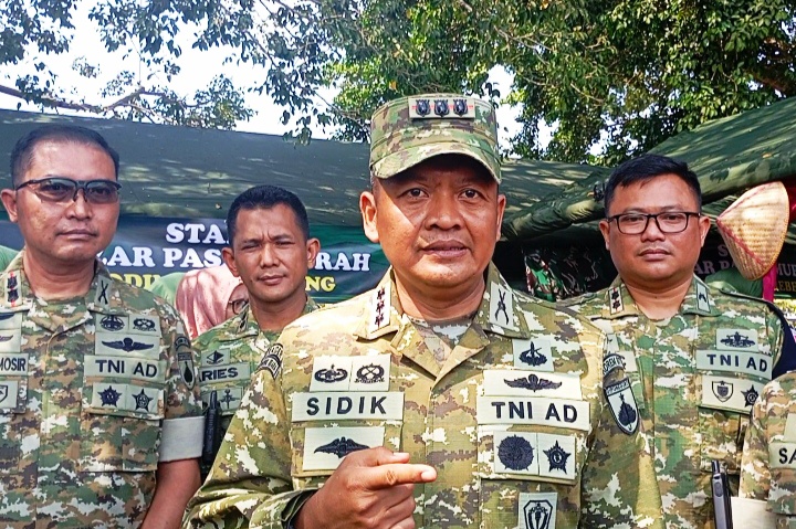 Danrem 071/Wijayakusuma Kolonel Inf Sidik Wiyono, S.H., M.Tr.(Han.)