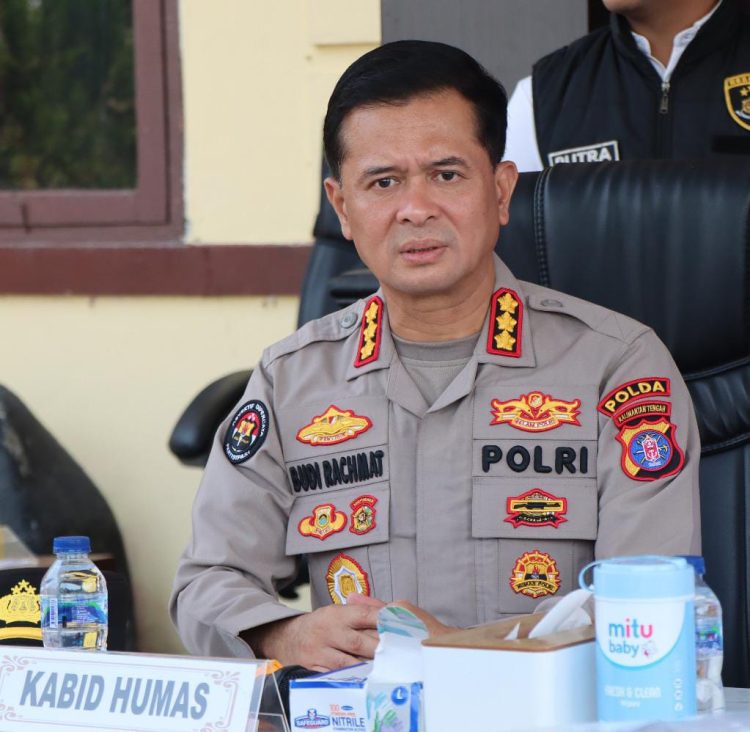 Kabidhumas Polda Kalteng Kombes Pol Budi Rachmat