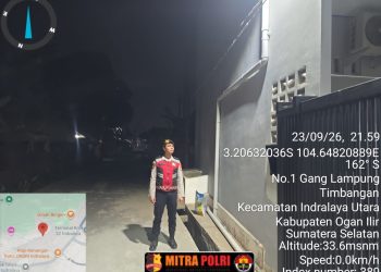 Sat Samapta Polres Ogan Ilir intensif melaksanakan Patroli Perintis Presisi di wilayah hukumnya. Kegiatan yang berlangsung pada Rabu malam (23/9/2026) 
