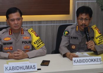 Kapolda Kalteng Irjen Pol Iwan Kurniawan melalui Kabidhumas Polda Kalteng Kombes Pol Budi Rachmat, saat menyampaikan keterangan di Palangka Raya, Jumat (25/9/2026),