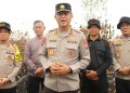 Kapolda Kalimantan Tengah (Kalteng) Irjen Pol Iwan Kurniawan meninjau langsung kondisi lahan bekas kebakaran hutan dan lahan (karhutla) di wilayah Manduhara Ujung, Kota Palangka Raya, Sabtu (26/9/2026).