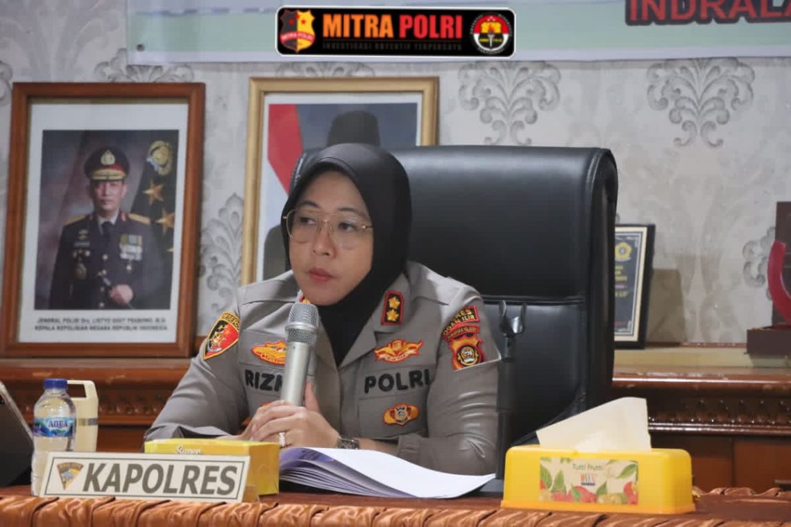 Kapolres Ogan Ilir AKBP Rizka Aprianti, S.H., S.I.K., M.H