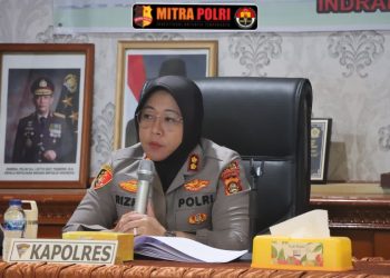 Kapolres Ogan Ilir AKBP Rizka Aprianti, S.H., S.I.K., M.H