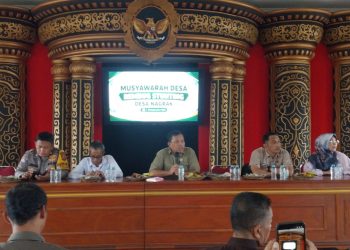 Sambutan Kades Nagrak H.Agus Sahrudin,S.Pdi.