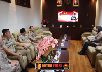 pertemuan silaturahmi antara jajaran Kantor Pertanahan (Kantah) ATR/BPN Kabupaten Ogan Ilir dengan Polres Ogan Ilir yang digelar di Ruang Rapat Kapolres pada Selasa pagi (29/9/2026).