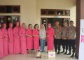 Kapolresta Palangka Raya bersama Ketua Bhayangkari Cabang Kota Palangka Raya melaksanakan anjangsana ke kediaman almarhum Ipda Omar Rustafa di Jalan Poncowati, Kelurahan Bukit Tunggal, Kecamatan Jekan Raya.