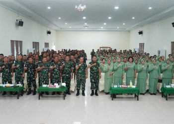 Korem 022/Pantai Timur mengikuti kegiatan Ceramah Pembinaan Mental yang dilaksanakan sebagai upaya memperkokoh keimanan, ketakwaan dan ketahanan mental dalam mendukung pelaksanaan tugas pengabdian kepada Bangsa dan Negara, kegiatan tersebut yang dilaksanakan bertempat di Aula Pantai Timur Korem 022/PT, Rabu (2/9/2026).