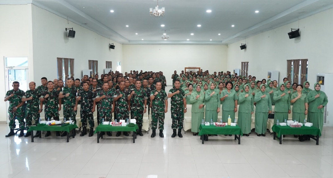 Korem 022/Pantai Timur mengikuti kegiatan Ceramah Pembinaan Mental yang dilaksanakan sebagai upaya memperkokoh keimanan, ketakwaan dan ketahanan mental dalam mendukung pelaksanaan tugas pengabdian kepada Bangsa dan Negara, kegiatan tersebut yang dilaksanakan bertempat di Aula Pantai Timur Korem 022/PT, Rabu (2/9/2026).