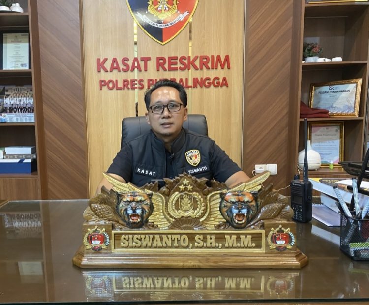 Kasat Reskrim Polres Purbalingga AKP Siswanto