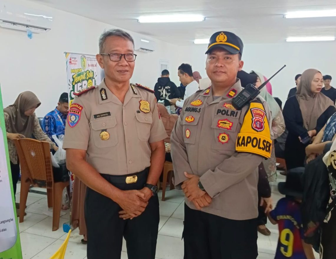 Pasar Murah dan Gerakan Pangan Murah Tahun 2026 yang berlangsung di halaman Kantor Kelurahan Kereng Bangkirai, Kecamatan Sabangau.