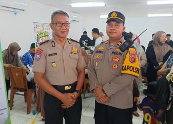 Pasar Murah dan Gerakan Pangan Murah Tahun 2026 yang berlangsung di halaman Kantor Kelurahan Kereng Bangkirai, Kecamatan Sabangau.
