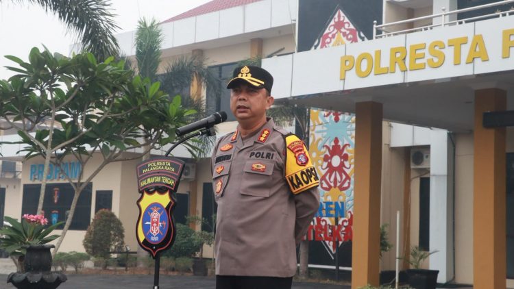 Kapolresta Palangka Raya Kombes Pol Andiyatna, S.I.K., M.H.