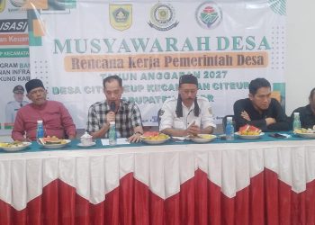 Kata Sambutan dari Kades Citeureup
