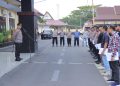 Kapolres Seruyan AKBP Beddy Suwendi, S.H., S.I.K. memimpin apel siang yang diikuti sejumlah Pejabat Utama (PJU), perwira, serta personel Polres Seruyan, Kamis (8/10/2026).