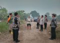 Pengecekan dilakukan bersama Karo Ops Polda Kalimantan Tengah, Kabag Ops, Kabag SDM, Kapolsek Bukit Batu, serta sejumlah pejabat pemerintah daerah dan BPBD Kota Palangka Raya.