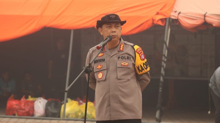 Kapolresta Palangka Raya Kombes Pol Andiyatna, S.I.K., M.H.,