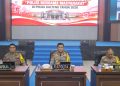 Penyampaian arah kebijakan Kapolri tersebut, disampaikan langsung Kapolda Kalteng saat Anev Penanganan Kebakaran Hutan dan Lahan,