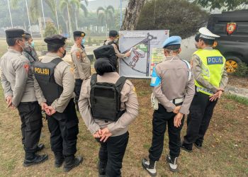 TWG digelar di Kantor Gubernur Kalteng, Jalan G. Obos, Kota Palangka Raya, Kalimantan Tengah, yang dipimpin oleh Kabagops, Kompol Henry, S.E. selaku koordinator tugas pam, Kamis (15/10/2026) pagi.