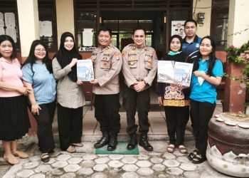 Bag SDM Polresta Palangka Raya melaksanakan sosialisasi Sistem Penerimaan Murid Baru (SPMB) SMA KTB Tahun Ajaran 2027/2028