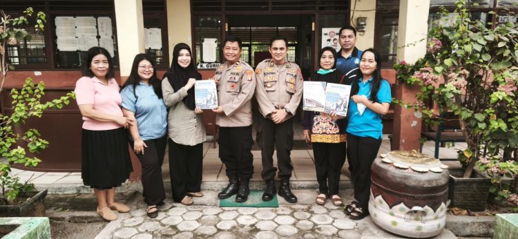 Bag SDM Polresta Palangka Raya melaksanakan sosialisasi Sistem Penerimaan Murid Baru (SPMB) SMA KTB Tahun Ajaran 2027/2028