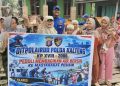 Ditpolairud Polda Kalimantan Tengah kembali menggelar kegiatan sosial pembagian air bersih gratis kepada masyarakat.