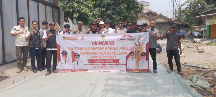 Launching BKK Akselerasi Pembangunan Pedesaan Tahun 2026