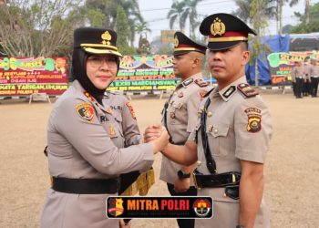 Polres Ogan Ilir melaksanakan upacara serah terima jabatan (sertijab) Kasat Resnarkoba dan Kapolsek Pemulutan pada Rabu (21/10/2026) pukul 08.00 WIB, bertempat di Lapangan Apel Polres Ogan Ilir.